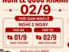NGHỈ LỄ QUỐC KHÁNH 02/09/2026
