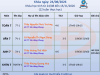 Thời Khóa Biểu Dạy Thêm Lớp 7
